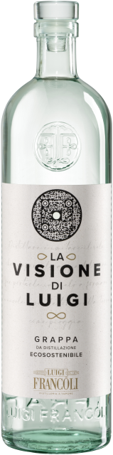 Luigi Francoli Grappa La Visione Di Luigi Tube 40% 0,7l