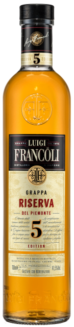 Luigi Francoli Grappa Riserva 5 Edition 41,5%