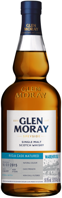Glen Moray Warehouse 1 2015 Rioja Cask Matured Single Malt Whisky