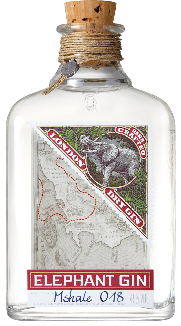 Elephant Gin London Dry 45% 0,5 L