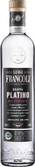 Luigi Francoli Grappa Platino 40%