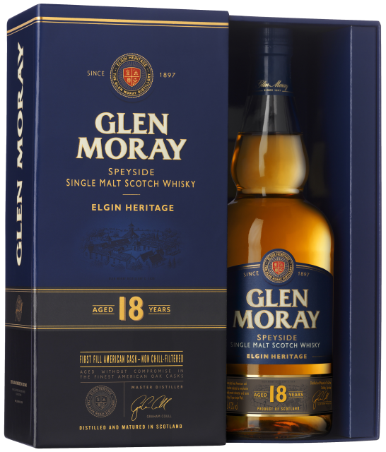 Glen Moray 18 yrs Speyside Single Malt 47,2%