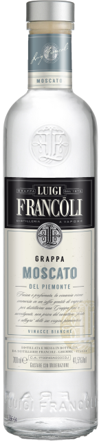 Luigi Francoli Grappa Moscato del piemonte 41,5%