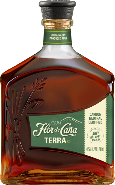 Flor de Caña Terra 15 Year Rum 40% Giftpack