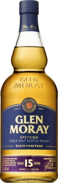 Glen Moray 15 Years Speyside Single Malt 40%