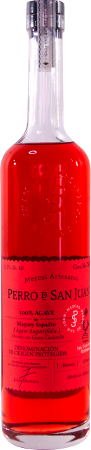 Perro de San Juan Mezcal Abocado Grana Cochinilla 42,3%