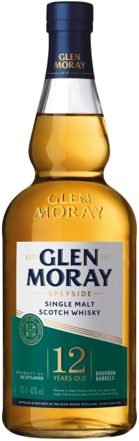 Glen Moray 12 Years Speyside Single Malt 40%