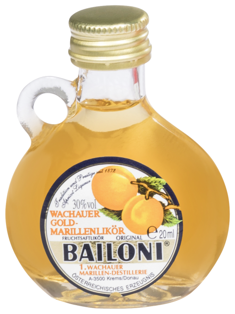 Bailoni Wachauer Gold-Marillenlikör 30% 0,02 L