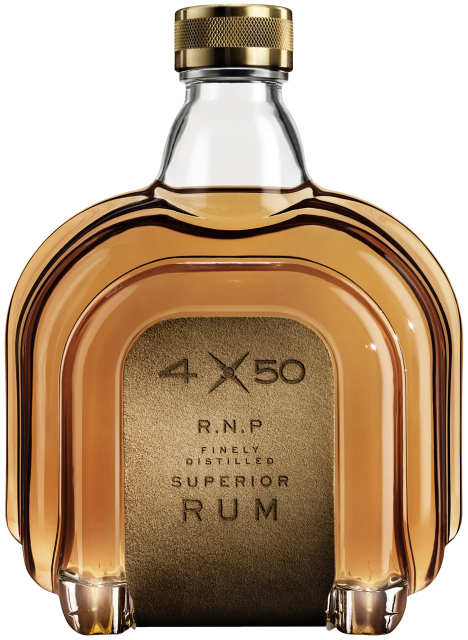 4x50 R.N.P. Finely Distilled Superior Rum 40,5%