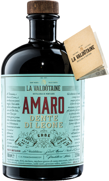 La Valdotaine Amaro Dente Di Leone 32,6% 1 L