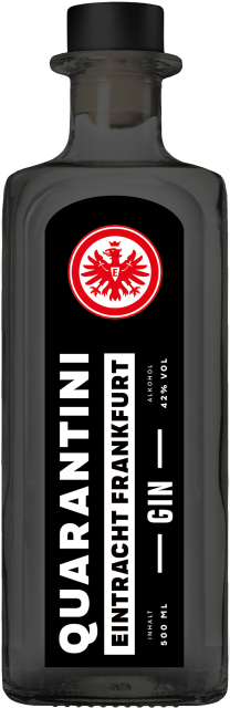 Quarantini Eintracht Gin 42% 0,5 L