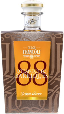 Luigi Francoli Grappa Riserva 88 Barriques 42,5%Pret-A-Port.