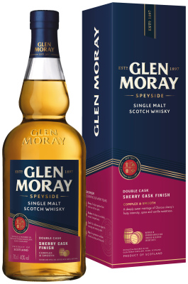 Glen Moray Sherry Cask Finish  Speyside Single Malt 40%