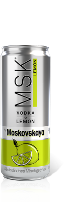 MSK 0,33l Dose Vodka & Lemon