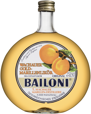 Bailoni Wachauer Gold-Marillenlikör 30% 0,7 L