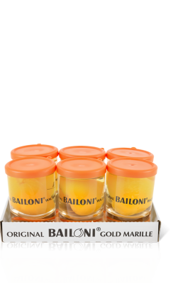 Bailoni Marille mit Promille 18% 6x40g Stamperl