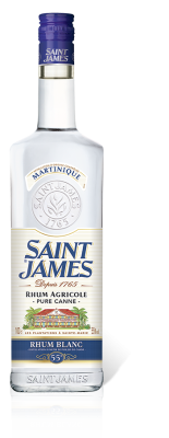Saint James Blanc 55% Rhum Agricole 1,0l