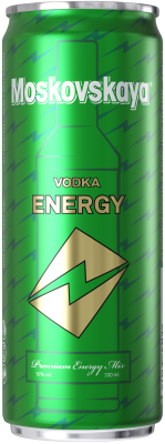 Moskovskaya Vodka Energy 0,33l Dose