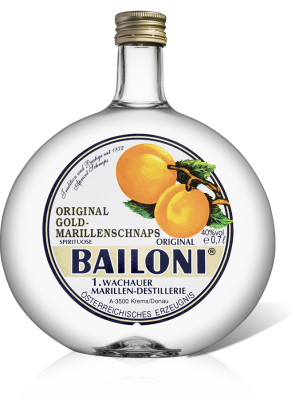 Bailoni Original Gold-Marillenschnaps 40% 0,7 L