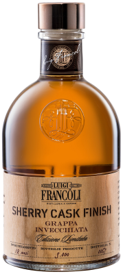Luigi Francoli Grappa Sherry Cask Finish 40% 0,5 L