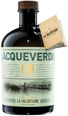 La Valdotaine Gin Acqueverdi 43% 1 L