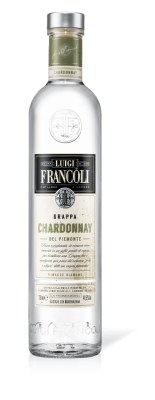 Luigi Francoli Grappa  Chardonnay del Piemonte 41,5%