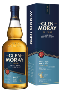 Glen Moray Speyside Single Malt Peated 40%