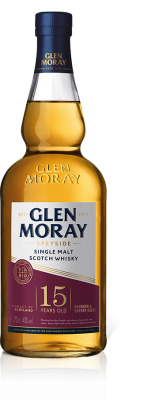 Glen Moray 15 Years Speyside Single Malt 40%