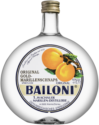 Bailoni Original Gold-Marillenschnaps 40% 0,7 L