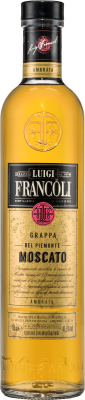 Luigi Francoli Grappa Moscato  del Piemonte Barrique 41,5%