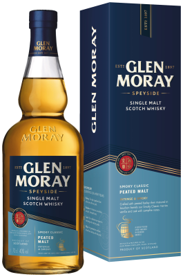 Glen Moray Speyside Single Malt Peated 40%